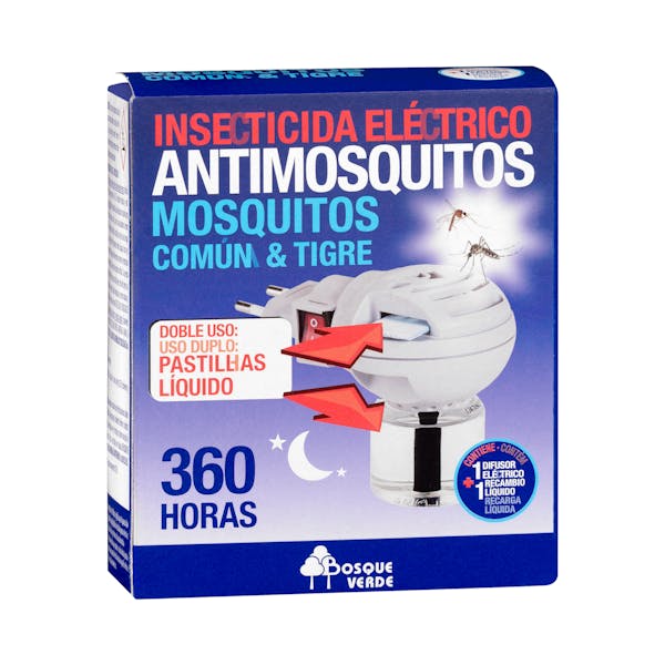 Antimosquitos eléctrico Mercadona enchufe